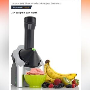 Yonanas healthy dessert maker